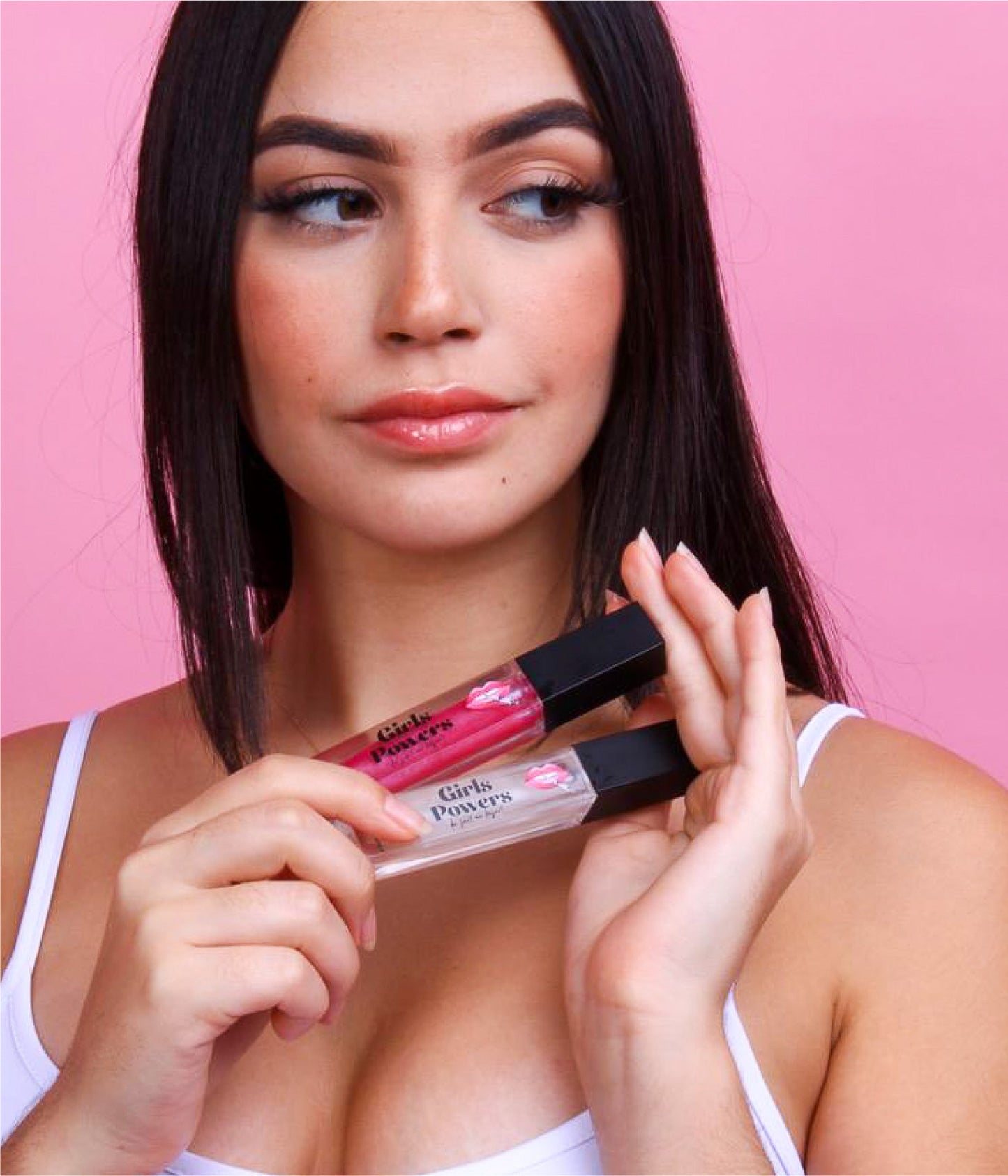 Duo lip gloss Repulpeur EXTRÊME Rose nude & rouge nude