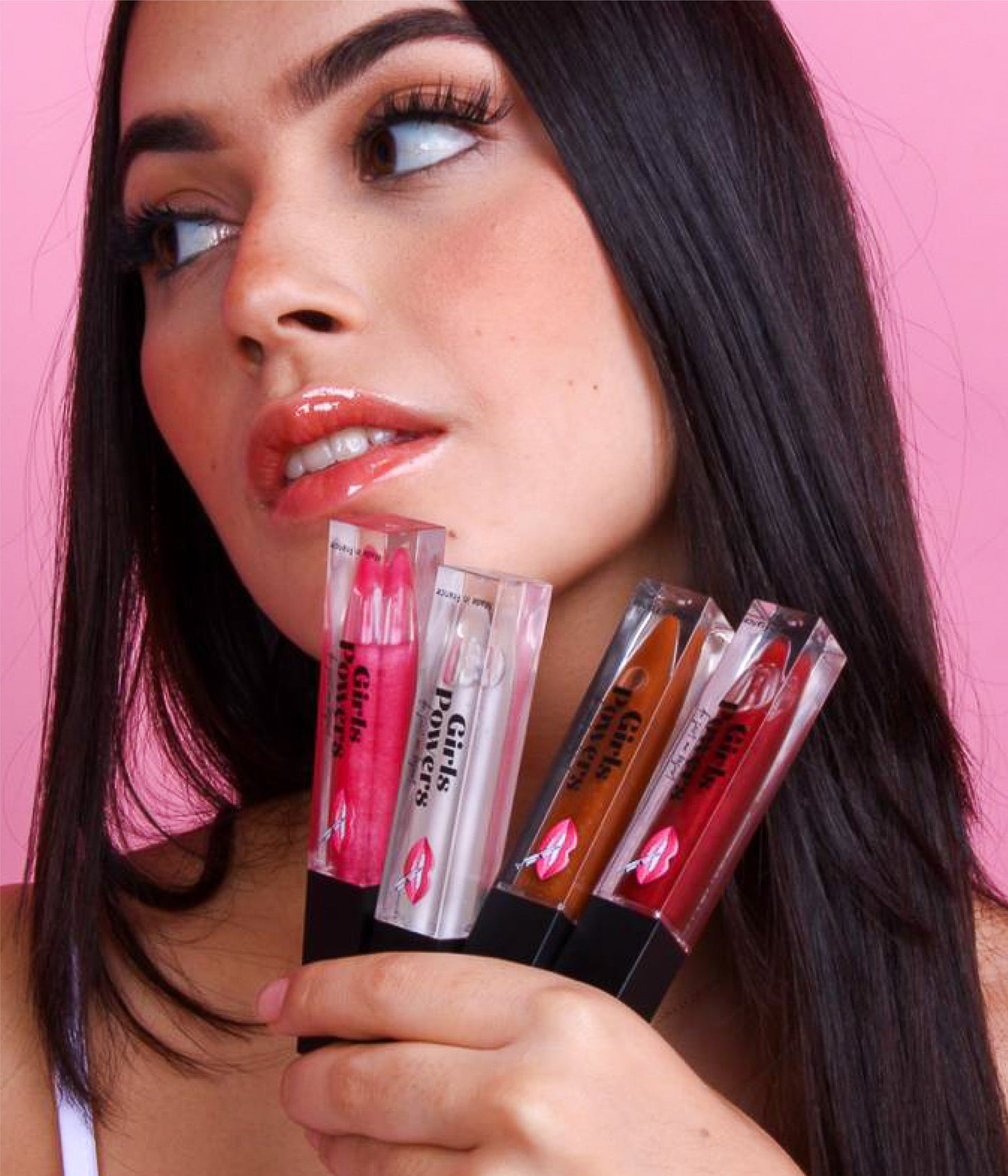 4 Gloss Repulpeur EXTRÊME               2 Rose Nude , 1 Rouge Nude , 1 Marron Nude