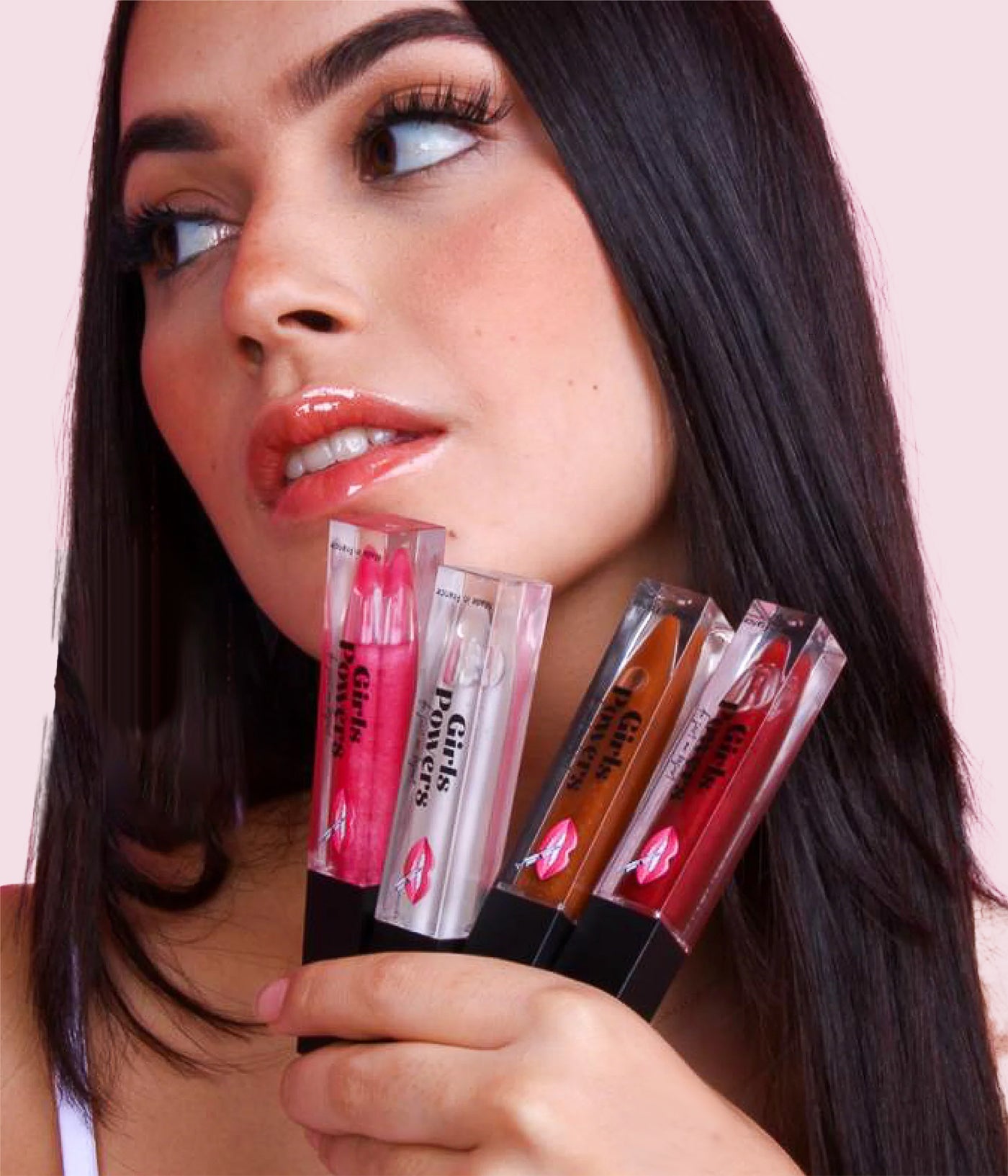 4 Gloss Repulpeur EXTRÊME               2 Rose Nude , 1 Rouge Nude , 1 Marron Nude
