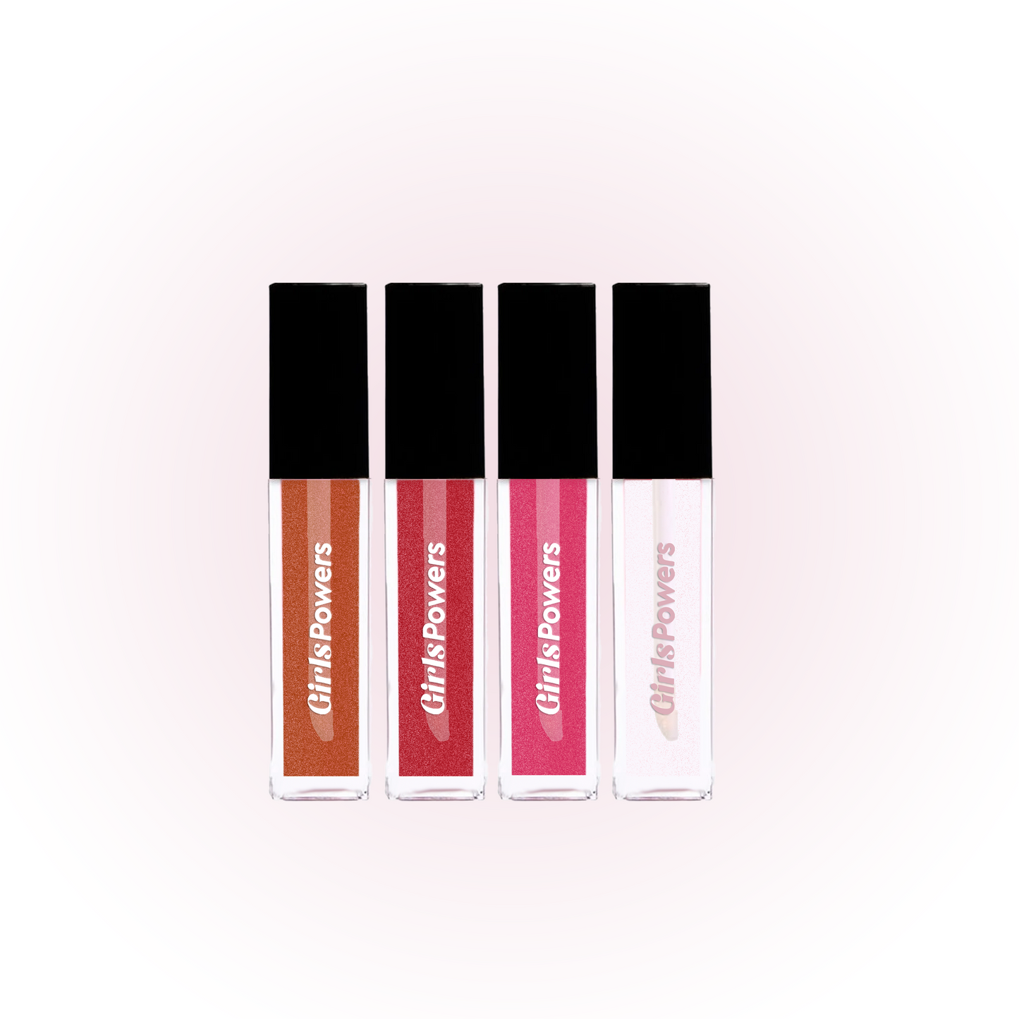 4 Gloss Repulpeur EXTRÊME               2 Rose Nude , 1 Rouge Nude , 1 Marron Nude